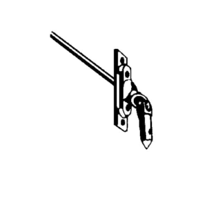 Genomföringsbeslag, 45° - 90°