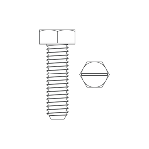 Skruv M6S A2 SP M6x20
