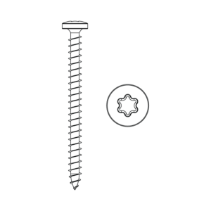 Skruv RTS A2 TX 4,2x50