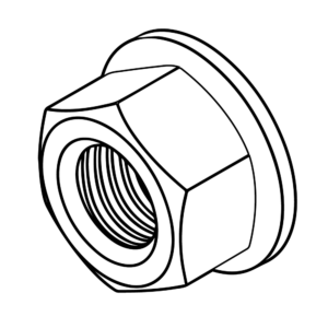 Flänsmutter A2-FZB M8