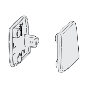 Ändskydd FA20, frontprofil