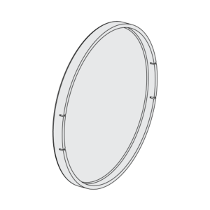 Ändskydd FA40, gavelbeslag kassett