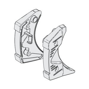 Ändskydd FA60, frontprofil