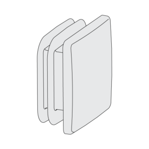 Ändskydd FA40/FA50, bärprofil