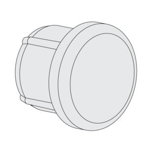 Plugg, gavelbeslag kassett