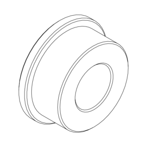 Lagerbussning, gavelbeslag och lagerbox