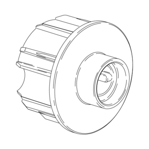 Seriekopplingsbussning Ø 54 mm