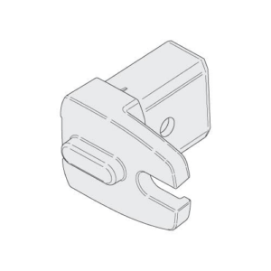 Frontfäste t-spår XL