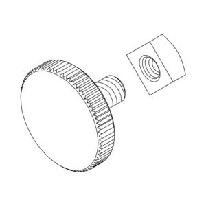 Ratt och mutter, teleskopstag