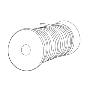 Låsprofil Ø 6 mm, Mjuk PVC